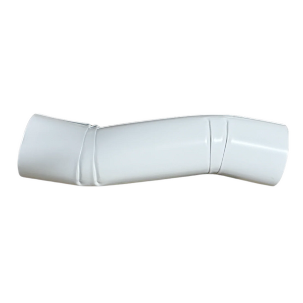 Professional 3 inch round double offset downspout elbow with 2 inch clearance
